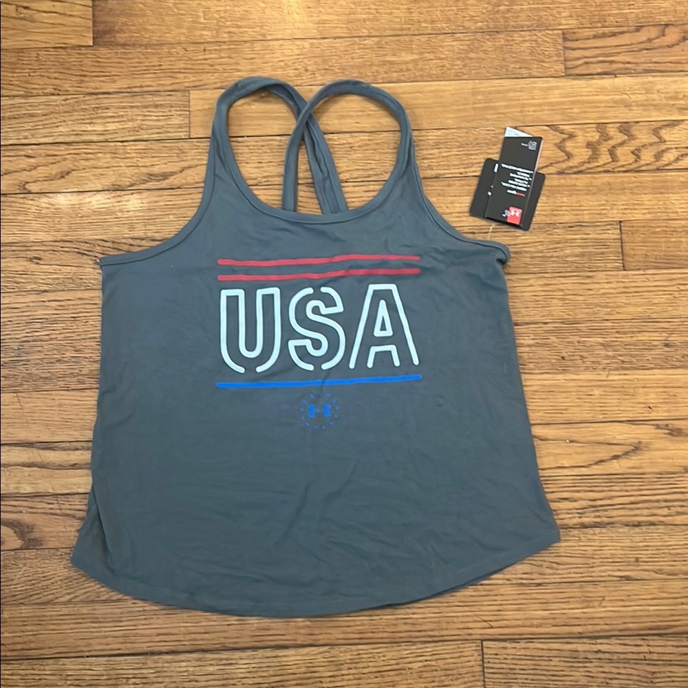 Women’s Medium Tank Top Under Armour USA New With Tags